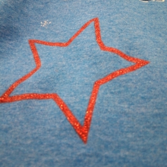 Disney Store Vintage Style Minnie Mouse Cotton Blend Blue Tee T-Shirt - Picture 5 of 6